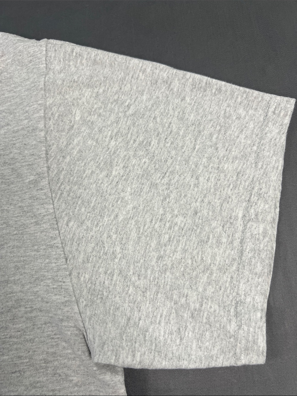 Supreme Gray Small Chest Logo Short Sleeve Tee - Picture 5 of 10